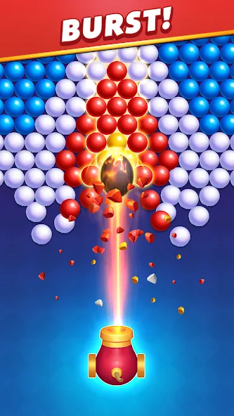 Bubble Shooter Royal Pop — Безлимитные монеты и жизни — скриншот 3