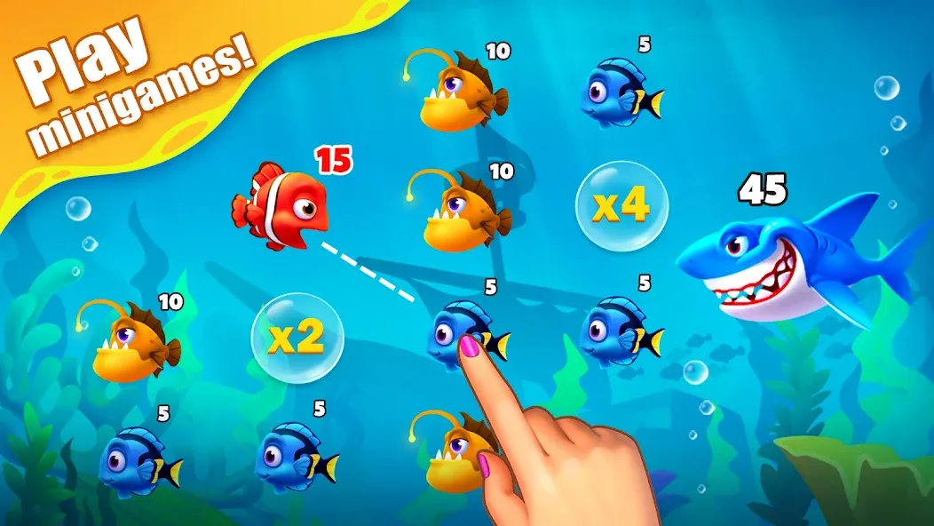 Скачать Solitaire Ocean на Андроид — Безлимитные подсказки и отмены ходов — скриншот 2