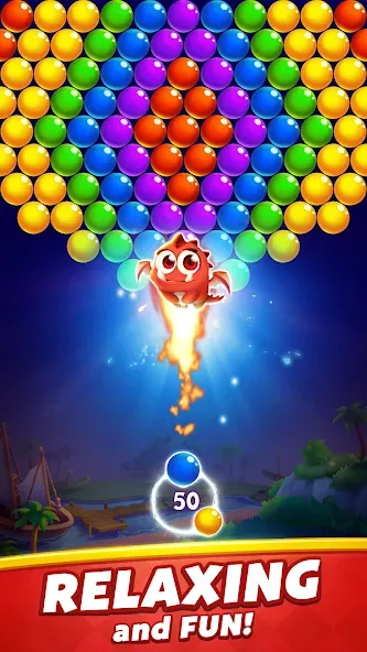 Bubble Shooter MOD APK — Безлимитные жизни и бонусы — скриншот 4