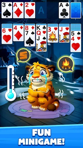 Solitaire Zoo MOD APK на Android — Безлимитные монеты и все животные открыты — скриншот 2