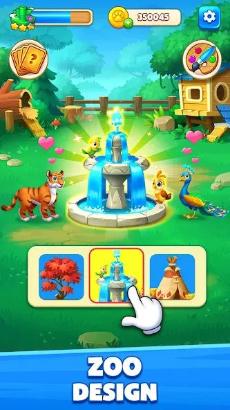 Solitaire Zoo MOD APK на Android — Безлимитные монеты и все животные открыты — скриншот 5