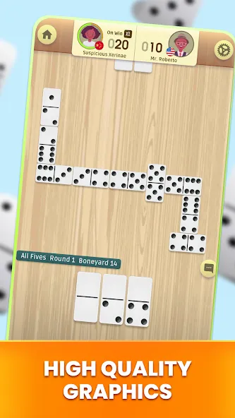 Dominoes: Classic Dominos Game на Андроид — Безлимитные монеты и все режимы — скриншот 2