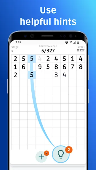 Number Crunch - Number Games MOD APK на Android — Безлимитные подсказки и жизни — скриншот 4 Number Crunch - Number Games MOD APK на Android — Безлимитные подсказки и жизни — скриншот 4
