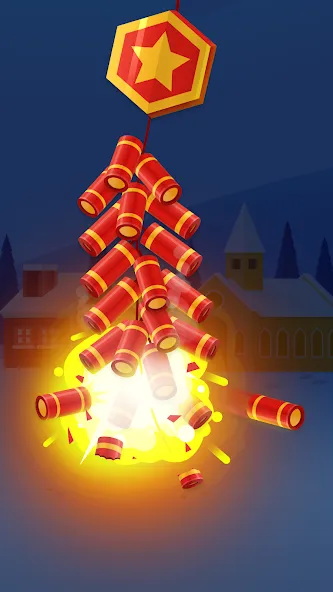 Diwali Firecrackers Simulator (Мод Неограниченные петарды и фейерверки) — скриншот 5