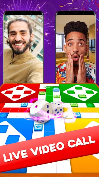 Ludo Lush-Game with Video Call Mod APK Безлимитные монеты и видеозвонки — Скачать на Андроид — скриншот 2