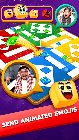 Ludo Lush-Game with Video Call Mod APK Безлимитные монеты и видеозвонки — Скачать на Андроид — скриншот 3