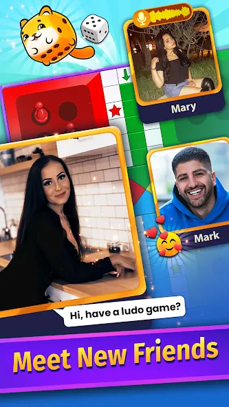 Скачать Ludo Game COPLE - Voice Chat с модом — Голосовой чат и безлимитные монеты — скриншот 3 Скачать Ludo Game COPLE - Voice Chat с модом — Голосовой чат и безлимитные монеты — скриншот 3