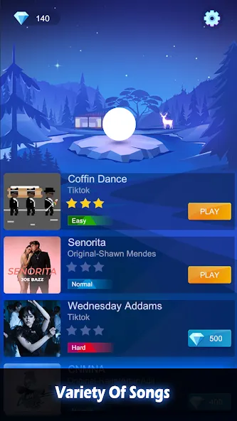 Скачать Music Crossing - The Horizon MOD APK — Музыкальные приключения без ограничений — скриншот 3
