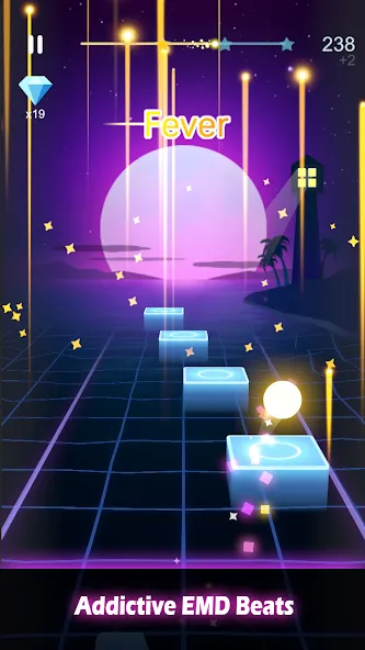 Скачать Music Crossing - The Horizon MOD APK — Музыкальные приключения без ограничений — скриншот 5