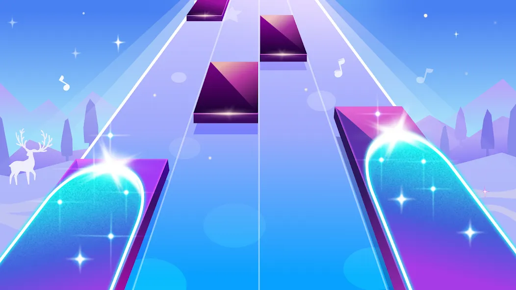 Magic Music Tiles, Piano Tiles MOD — Без рекламы и все песни открыты на Андроид — скриншот 1