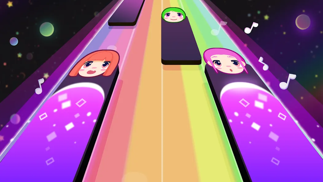 Magic Music Tiles, Piano Tiles MOD — Без рекламы и все песни открыты на Андроид — скриншот 3