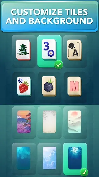 Скачать Solitaire Mahjong for Seniors на Android — Подсказки и отмены без ограничений — скриншот 3 Скачать Solitaire Mahjong for Seniors на Android — Подсказки и отмены без ограничений — скриншот 3