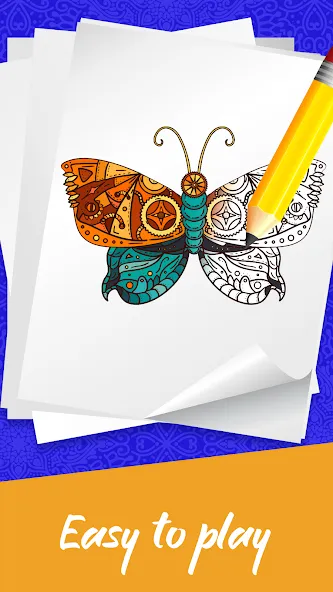 Mandala Coloring Book Game MOD — Все мандалы разблокированы и без рекламы на Андроид — скриншот 2 Mandala Coloring Book Game MOD — Все мандалы разблокированы и без рекламы на Андроид — скриншот 2