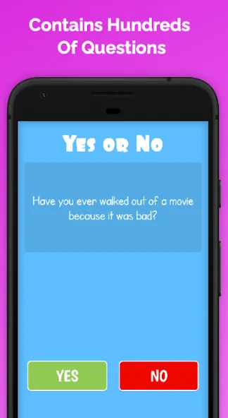 Yes or No — Взломанная версия (Безлимитные подсказки и жизни) — скриншот 1