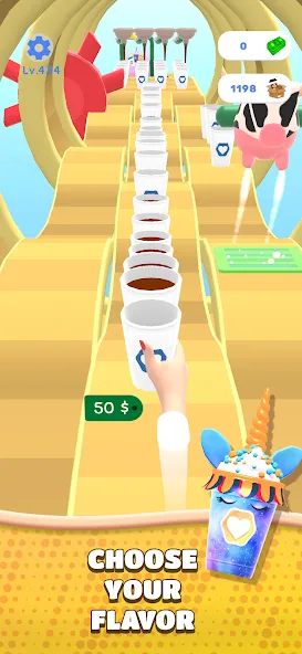 Скачать Coffee Stack на Android — Безлимитные деньги и все уровни — скриншот 1