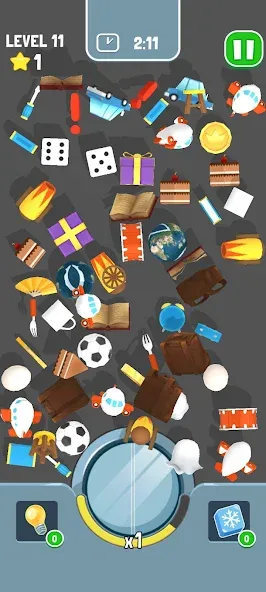 Match 3D Puzzle Master MOD APK на Android — Без рекламы и подсказки доступны — скриншот 2
