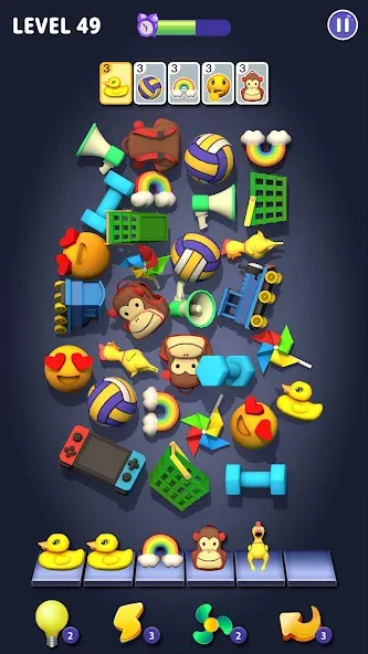 Скачать Matching Fun: Match Triple 3D — Последняя версия (Безлимитные подсказки и монеты) — скриншот 2 Скачать Matching Fun: Match Triple 3D — Последняя версия (Безлимитные подсказки и монеты) — скриншот 2