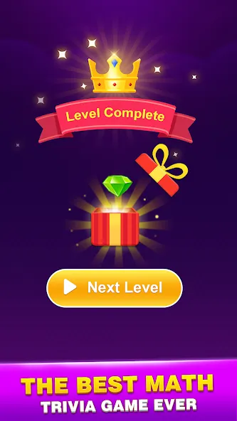 Скачать Math Trivia - Quiz Puzzle Game — Последняя версия (Безлимитные подсказки и открыты все уровни) — скриншот 5
