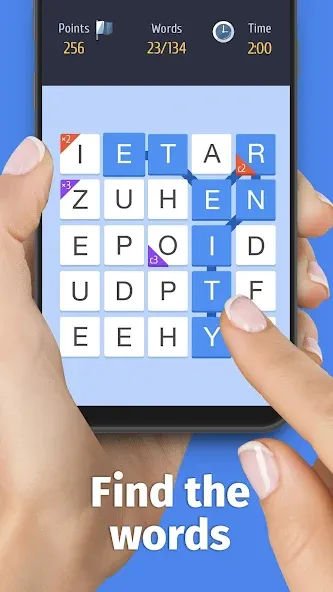 Скачать взломанную Words of Clans — Word Puzzle — Подсказки и жизни без ограничений — скриншот 1