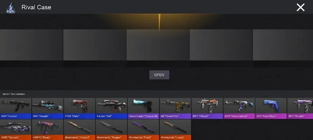 Case Simulator for Standoff 2 MOD — Бесконечные монеты и все кейсы открыты на Андроид — скриншот 2