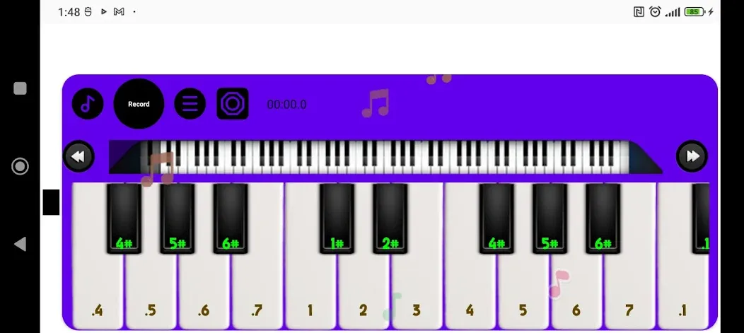 Melodica Simulator Mod APK Все мелодии разблокированы и бесконечные ноты — Скачать на Андроид — скриншот 2