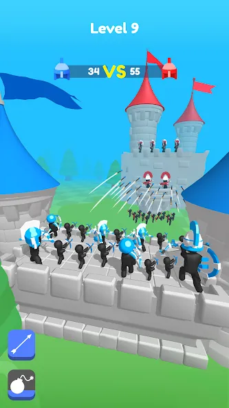Merge Archers: Bow and Arrow на Андроид — Безлимитные монеты и усиленный урон — скриншот 1 Merge Archers: Bow and Arrow на Андроид — Безлимитные монеты и усиленный урон — скриншот 1