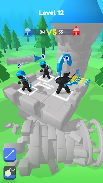 Merge Archers: Bow and Arrow на Андроид — Безлимитные монеты и усиленный урон — скриншот 5 Merge Archers: Bow and Arrow на Андроид — Безлимитные монеты и усиленный урон — скриншот 5