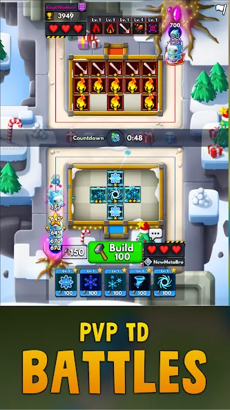 Merge Clash: Tower Defense TD MOD — Безлимитные деньги и улучшения на Андроид — скриншот 1 Merge Clash: Tower Defense TD MOD — Безлимитные деньги и улучшения на Андроид — скриншот 1