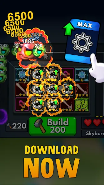 Merge Clash: Tower Defense TD MOD — Безлимитные деньги и улучшения на Андроид — скриншот 5 Merge Clash: Tower Defense TD MOD — Безлимитные деньги и улучшения на Андроид — скриншот 5