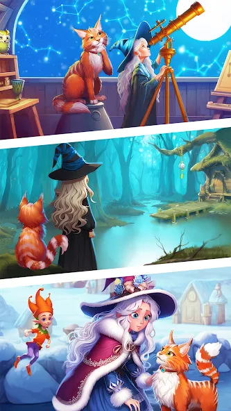 Скачать Mergic: Merge & Magic MOD APK — Безлимитная энергия и много ресурсов — скриншот 4