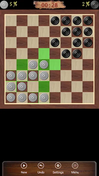Скачать взломанную Ugolki - Checkers - Dama — Открыты все режимы и доски — скриншот 3
