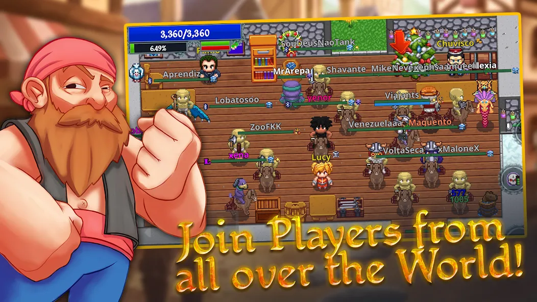 Kakele Online - Mobile MMORPG MOD APK — Безлимитные ресурсы и усиленный персонаж — скриншот 4