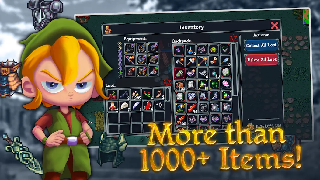 Kakele Online - Mobile MMORPG MOD APK — Безлимитные ресурсы и усиленный персонаж — скриншот 5
