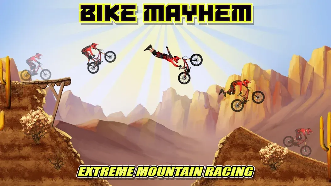 Bike Mayhem Free на Андроид — Безлимитные деньги и все байки — скриншот 5
