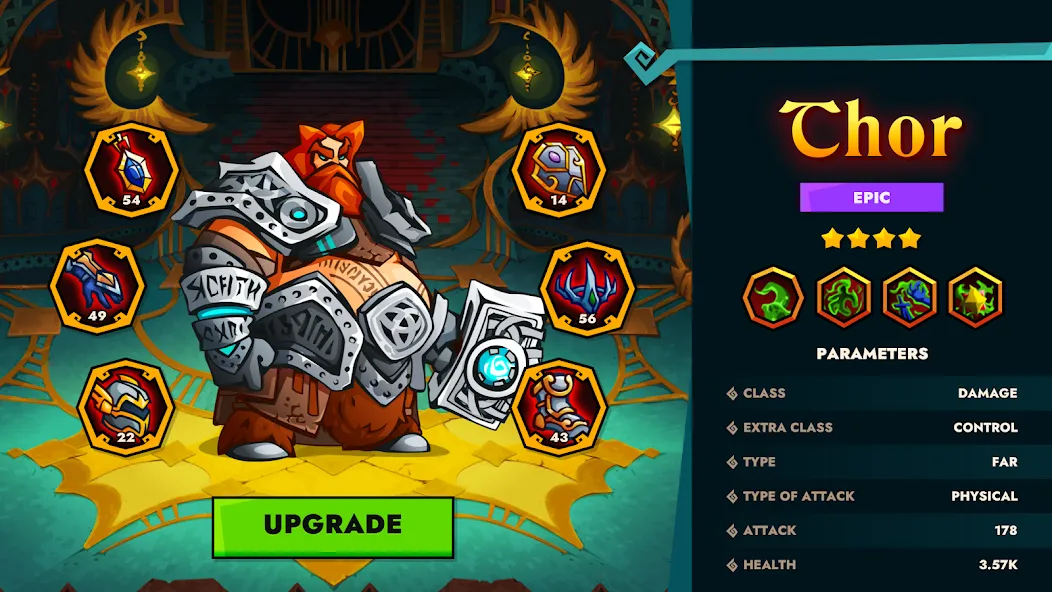 Скачать взлом Legendlands - Legendary RPG на Андроид — Безлимитные ресурсы и мощное снаряжение — скриншот 5