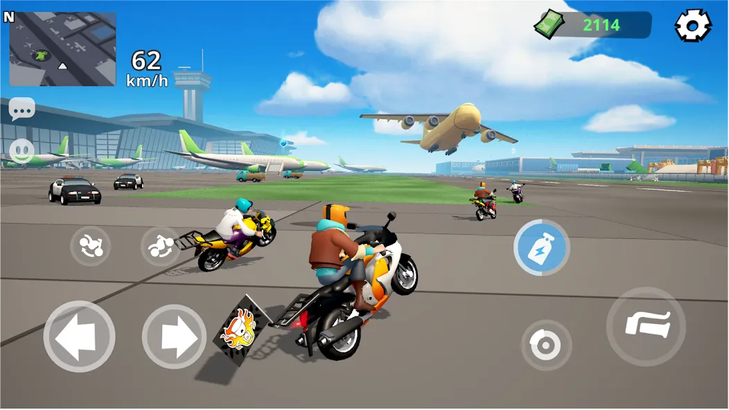 Скачать Moto City: Mad Bike Delivery — Безлимитные деньги и все байки открыты — скриншот 4 Скачать Moto City: Mad Bike Delivery — Безлимитные деньги и все байки открыты — скриншот 4