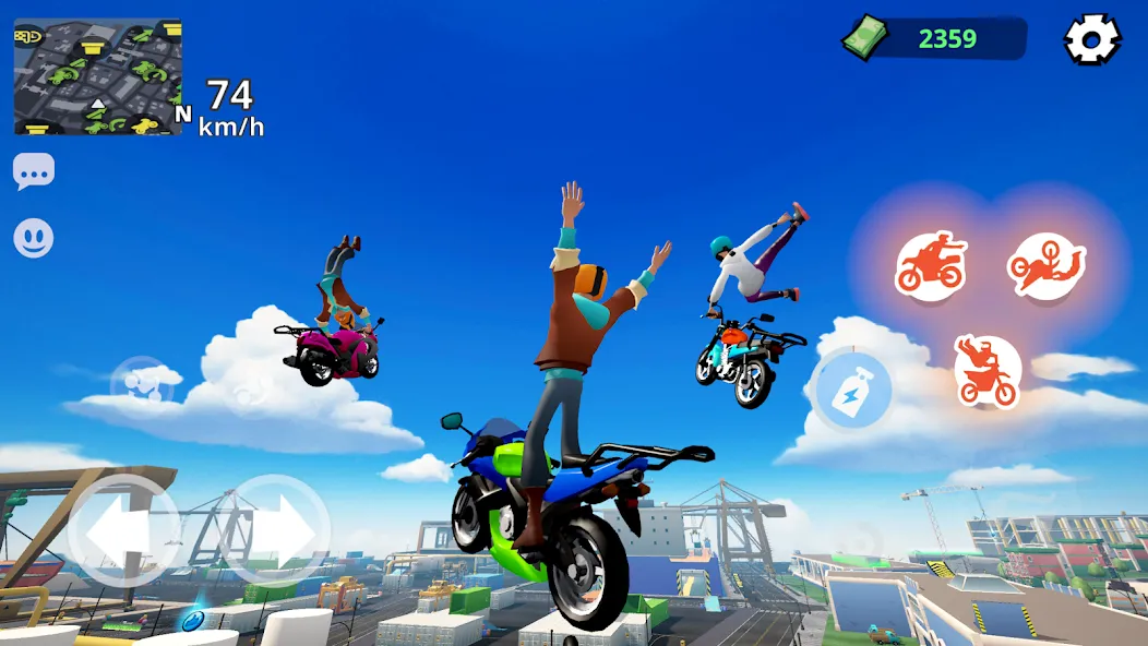 Скачать Moto City: Mad Bike Delivery — Безлимитные деньги и все байки открыты — скриншот 5 Скачать Moto City: Mad Bike Delivery — Безлимитные деньги и все байки открыты — скриншот 5