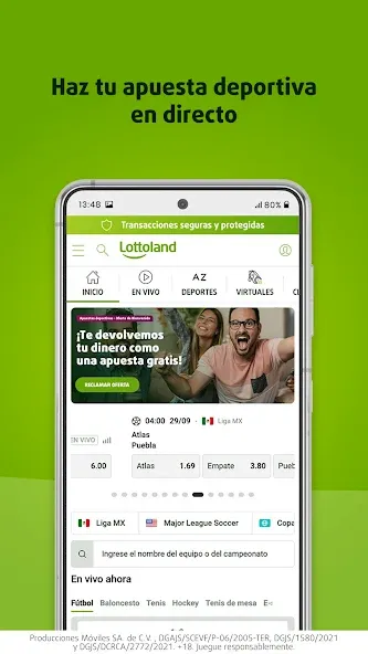 Скачать Lottoland: Lotería & Casino на Андроид — Безлимитные деньги и джекпоты — скриншот 4 Скачать Lottoland: Lotería & Casino на Андроид — Безлимитные деньги и джекпоты — скриншот 4