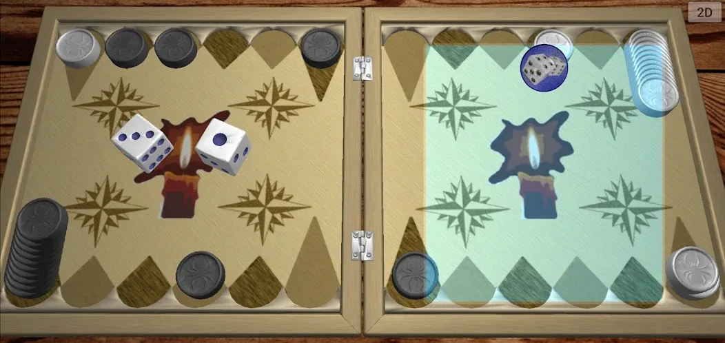 Скачать Backgammon 6 1 MOD APK — Без рекламы и повышенная удача — скриншот 4