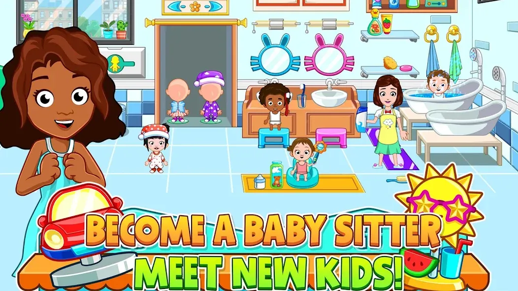 My City : Babysitter (Мод Безлимитные деньги и всё открыто) — скриншот 5 My City : Babysitter (Мод Безлимитные деньги и всё открыто) — скриншот 5
