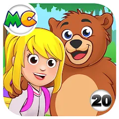 Скачать My City : Wildlife Camping (Мод: Безлимитные деньги и все локации) на Андроид