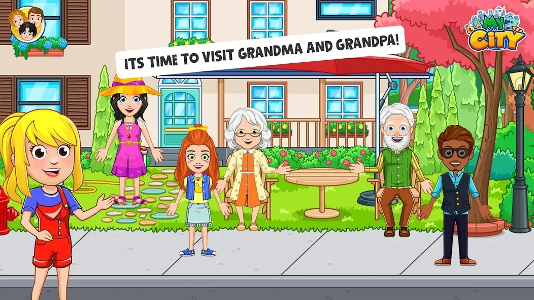 Скачать My City : Grandparents Home на Андроид — Открыты все комнаты и локации — скриншот 1 Скачать My City : Grandparents Home на Андроид — Открыты все комнаты и локации — скриншот 1