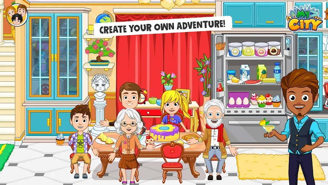Скачать My City : Grandparents Home на Андроид — Открыты все комнаты и локации — скриншот 2 Скачать My City : Grandparents Home на Андроид — Открыты все комнаты и локации — скриншот 2
