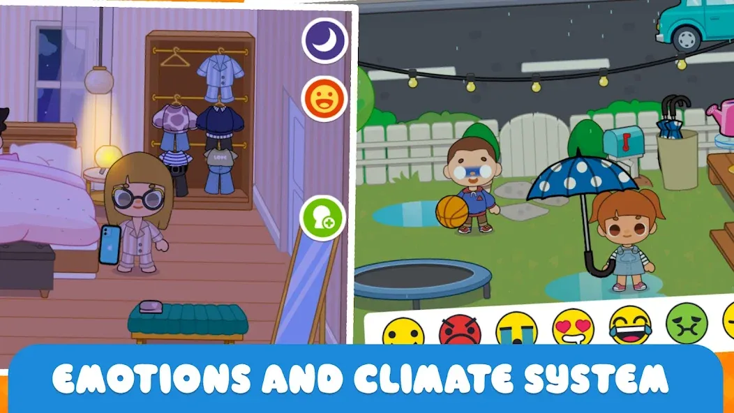 Скачать Minni Family Home - Play House (Мод: Открыты все предметы и локации) на Андроид — скриншот 5