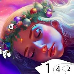 Myth & Fairy Color by Number MOD APK — Разблокированы все рисунки и цвета