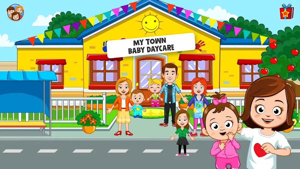 Взлом My Town : Daycare Game — Безлимитные деньги и все персонажи открыты — скриншот 2