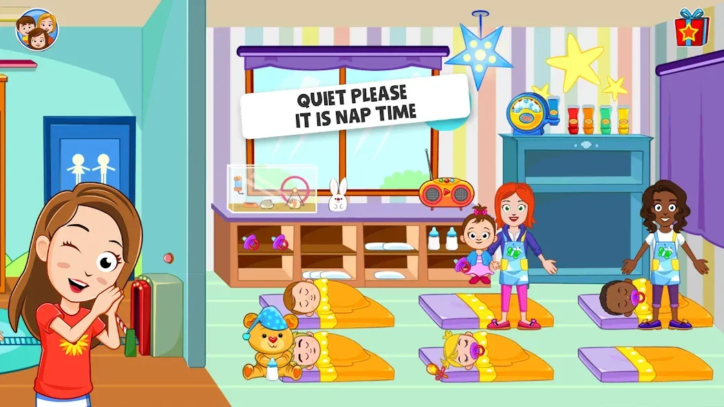 Взлом My Town : Daycare Game — Безлимитные деньги и все персонажи открыты — скриншот 5
