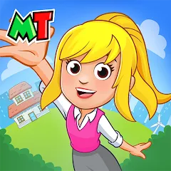 Скачать My Town World - Mega Doll City на Андроид — Открыты все локации и персонажи