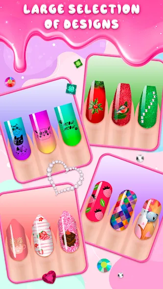 Nail Salon (Мод Безлимитные деньги и все инструменты) — скриншот 5