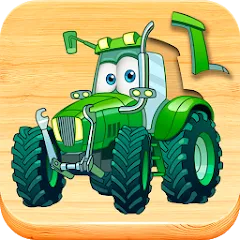 Скачать взломанную Car Puzzles for Toddlers — Открыты все пазлы и машины